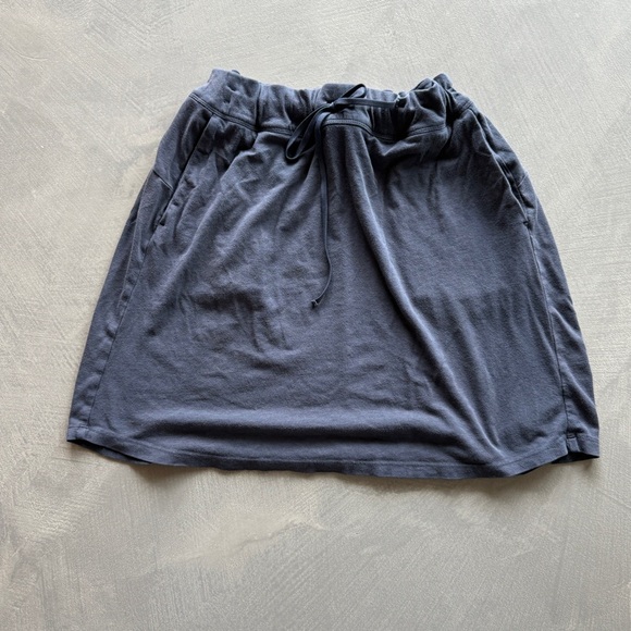 Kuhl Gray Cotton Blend Draw String Waist Athletic Hiking Skirt - Picture 1 of 9